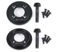 Differenziale Anteriore Posteriore 47T 12T Per 8IGHT-T RTR 1/8 | RC Ricambio Ingranaggi Differenziali Acciaio Ripartizione Fluida Montaggio Rapido Semplice Sull'asse Accessori
