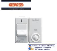 DIFFERENZIALE MAGNETOTERMICO 10A GEWISS SYSTEM WHITE GW20438