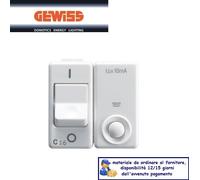 DIFFERENZIALE MAGNETOTERMICO 16A GEWISS SYSTEM WHITE GW20439