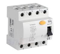 DIFFERENZIALE PURO 25A 3 POLI + NEUTRO 30MA KRD64-KAN23183 IDEAL