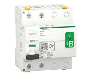 Differenziale puro 40A tipo B 30 mA 2P 4M Acti9 iID - Schneider