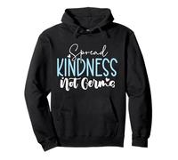 Diffondere Gentilezza Non Germi Cool Inspirational Citazione Felpa con Cappuccio