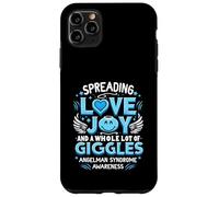 Diffondere la gioia dell"amore Un sacco di Giggles Sindrome di Angelman Custodia per iPhone 11 Pro Max