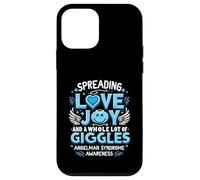 Diffondere la gioia dell"amore Un sacco di Giggles Sindrome di Angelman Custodia per iPhone 12 mini