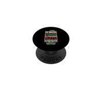Diffondere Natale allegria insegna matematica insegnante PopSockets PopGrip Adesivo