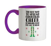 Diffondere Natale Cheer,per Tutti A Ascoltare - Ceramica Mug - Divertente