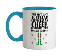 Diffondere Natale Cheer,per Tutti A Ascoltare - Ceramica Mug - Divertente