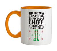 Diffondere Natale Cheer,per Tutti A Ascoltare - Ceramica Mug - Divertente