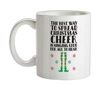 Diffondere Natale Cheer,per Tutti A Ascoltare - Ceramica Mug - Divertente