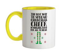 Diffondere Natale Cheer,per Tutti A Ascoltare - Ceramica Mug - Divertente