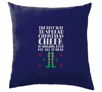 Diffondere Natale Cheer, per Tutti A Ascoltare - Cuscino - Divertente Festive