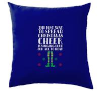 Diffondere Natale Cheer, per Tutti A Ascoltare - Cuscino - Divertente Festive