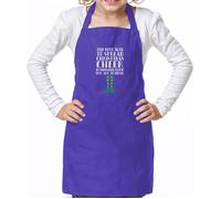 Diffondere Natale Cheer,per Tutti A Ascoltare - Unisex Bambini Grembiule - Funny