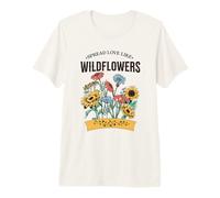 Diffondi L'Amore Come Fiori di Campo Maglietta Premium