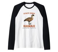 Diffondi Un po 'di Aloha: Vola Come Il Nene Maglia con Maniche Raglan