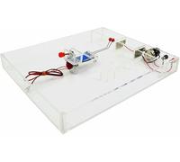 Diffrazione di interferenza del serbatoio dell'acqua generatore d'onda,Oscillatore frequenza onda regolabile,Onda sperimentale fisica insegnamento strumento di proiezione meccanica