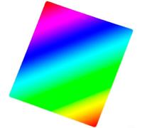 Diffrazione ottica che grata 36x38 millimetro per gli esperimenti di dispersione leggera e l'identificazione della linea spettrale nei corsi del laboratorio di fisica (600 linee)
