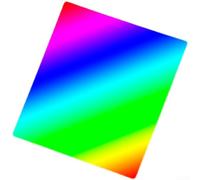 Diffrazione ottica che grata 36x38mm per l'insegnamento di spettroscopia con 50-600 linee materiale dell'ANIMALE DOMESTICO per le dimostrazioni del laboratorio della scuola (600 linee)