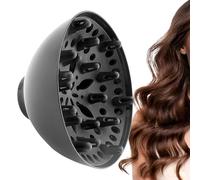 Diffuser Hair Dryer, Professional Blow Dryer Attachment, Curly Wavy Styling, Travel-Friendly Beauty Tool Volume, Quick Drying Solution for Morning Routines, Vacations, or Daily Use