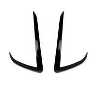 Diffusore 2PCS Lampade Lama Spoiler Coltello Paraurti Modifica Anteriore Della Luce Nebbia Copertura Per Tesla Per Model Per Y 2020-2022 Spoiler Auto(Glossy Black)
