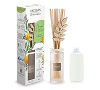 DIFFUSORE A BASTONCINI CON RICARICA ARANCIO E TE' VERDE 100ML ESTEBAN