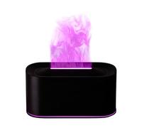 Diffusore a fiamma, 220 ml, con luce a 7 colori | Diffusore di profumo a nebbia fredda per camera da letto, soggiorno, bagno, ufficio, studio, aula, hotel, dormitorio