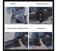 Diffusore a palloncino gonfiabile Air Tube Softbox compatibile con Nanlite Aputure Godox COB Video Light Softbox con I