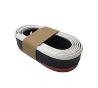 Diffusore Accessori Per La Modifica Personalizzata Del Paraurti Della Piastra Divisoria Dello Spoiler Striscia Di Protezione Labbro Anteriore Universale Per Auto Spoiler Auto(Black 02)