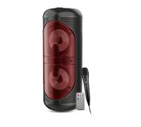 KARMA Cassa Bluetooth Potenza 20 Watt LED RGB colore rosso - HPS T252R