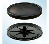 DIFFUSORE ARIA A MEMBRANA IN SILICONE A BOLLE FINI MOD. DISC270/9" - ATT. 3/4"