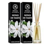 Diffusore Aroma Monoi de Tahiti - 2x100ml - Diffusore a Bastoncini - Fragranza Ambiente - Fragranza Ambiente - Deodorante - Diffusore Profumato Monoi de Tahiti - Idea Regalo - Profumo Tiari