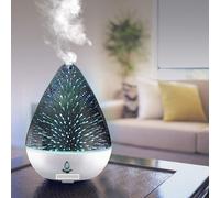 DIFFUSORE AROMATERAPIA 7 LED 3D UMIDIFICATORE DIFFUSORE AROMI CASA UFFICIO