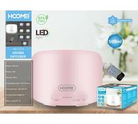 DIFFUSORE AROMI OLI ESSENZIALI LED AROMATERAPIA 16W TELECOMANDO 500ML HM-2278