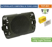 DIFFUSORE AUDIO ALTOPARLANTE INCASSO SCATOLA 503 COMPATIBILE B-TICINO LIVING