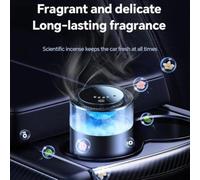Diffusore Auto Elettrico Ricaricabile USB con Spray Diffusore(A) | Spray per attivo all'accensione, si spegne dopo 7 minuti, risparmio energetico intelligente