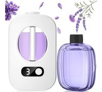 Diffusore automatico per aromaterapia a 4 velocità, diffusore di oli essenziali, diffusori a parete oli essenziali, deodorante per ambienti regolabile, versione display digitale Aroma Diffu/ser, Diffu