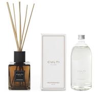 Diffusore bastoncini 500ml Decor con ricarica 1000ml - Profumatore ambiente elegante - Culti Milano - Durata 6 mesi copertura 30 mq - Design raffinato e fragranza di pregio (Mediterranea)