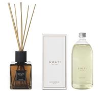 Diffusore bastoncini 500ml Decor con ricarica 1000ml - Profumatore ambiente elegante - Culti Milano - Durata 6 mesi copertura 30 mq - Design raffinato e fragranza di pregio (Mountain)