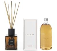 Diffusore bastoncini 500ml Decor con ricarica 1000ml - Profumatore ambiente elegante - Culti Milano - Durata 6 mesi copertura 30 mq - Design raffinato e fragranza di pregio (Quercea)