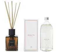 Diffusore bastoncini 500ml Decor con ricarica 1000ml - Profumatore ambiente elegante - Culti Milano - Durata 6 mesi copertura 30 mq - Design raffinato e fragranza di pregio (Thè)