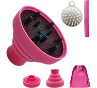 Diffusore Capelli Ricci Universale in Silicone, Adattabile a Asciugacapelli Con