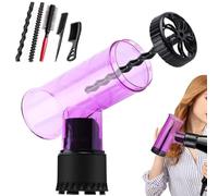 Diffusore Ciclonico, Diffusore Universale con Tecnologia Ciclonica, Arricciacapelli ad Aria per Creare Capelli Ricci Senza Provocare Danni, Strumento di Styling per Salone, Strumento