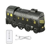 Diffusore convoglio - Umidificatore da scrivania, 24,3 x 12,3 x 8,3 cm, odore di olio con funzioni di telecomando, materiale ABS con luci morbide, umidificatore per casa, camera da letto, spa, accento