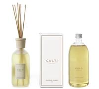 Diffusore Culti Milano Stile 500 ml con ricarica per diffusore da 1000ml | CULTI MILANO | Durata 6 mesi | Metratura 30 mq (Supreme Amber)