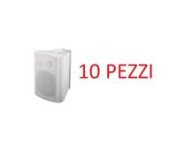 DIFFUSORE DA PARETE 100V/20W-IP55 BIANCO COPPIA 10 PEZZI
