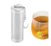 Diffusore da tè - in acciaio con catena a gancio superiore, colino da tè sfuso | per teiera, , , uomini, donne, principianti appassionati