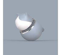 Diffusore d'aria per auto a forma di gatto, in metallo, silenzioso, progettato per funzionare silenziosamente progettato per un uso duraturo con una durata adeguata e costante (blu)