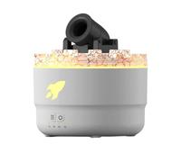Diffusore D'aria Per La Casa - Diffusore Di Profumo Di Olio A Torretta - Umidificatore A Di Fuoco - Umidificatore A Diffusore D'aria Con Luce Vulcanica 7 Colori - Timer - Protezione D