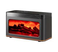 Diffusore dell'aroma dell'olio essenziale con il diffusore dell'aroma del fuoco della luce di 7 colori per la