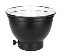 Diffusore di alluminio del riflettore di 9.8Cm per il naso della foto di alta efficienza del modificatore della luce del LED lampeggiante dello studio
